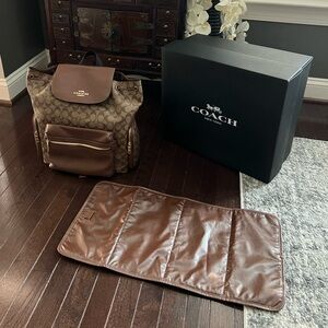 Authentic Coach Baby Diaper Bag Backpack
